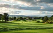 Stunning view of Murrayshall Estate in Scotland