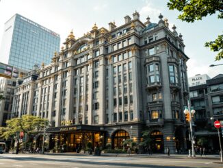 Gourmet dining at Palace Hotel Tokyo with elegant decor