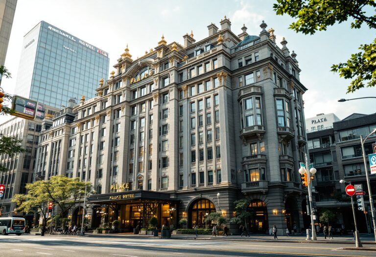 Gourmet dining at Palace Hotel Tokyo with elegant decor
