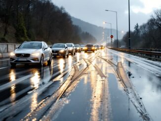 Motorbike accident on A90 causing traffic delays near Craibstone