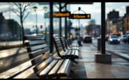 Fraserburgh Bus Station with police presence after assaults