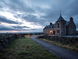 Princess Anne at Peterhead Prison Museum showcasing heritage