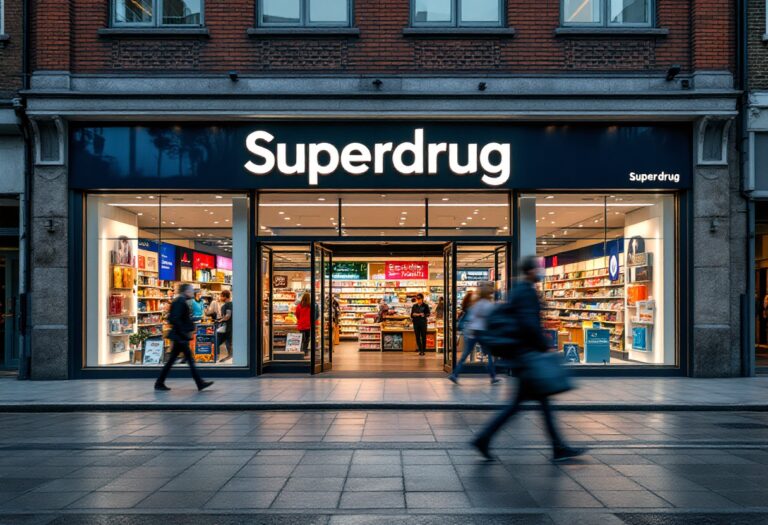 Superdrug's new flagship store at Bridge of Don, Aberdeen
