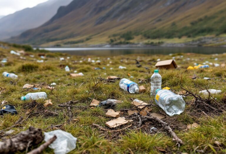 Wild campers in Scotland exhibiting irresponsible behavior