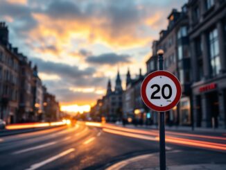 Proposta di limite di velocità di 20mph ad Aberdeen