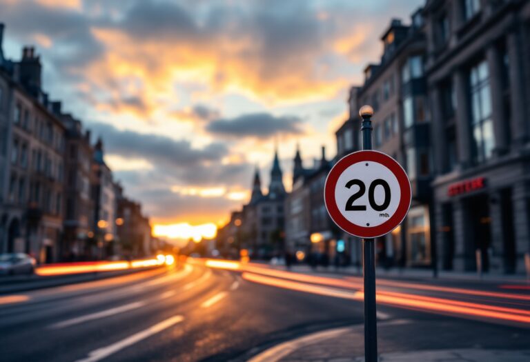 Proposta di limite di velocità di 20mph ad Aberdeen