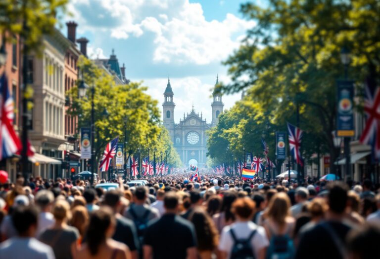 Aberdeen FC fans celebrating Scottish Cup victory parade