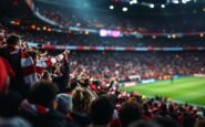 Aberdeen fans rallying for the Scottish Cup final match