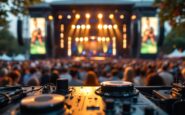 Bryan Adams performing live at Aberdeen concert