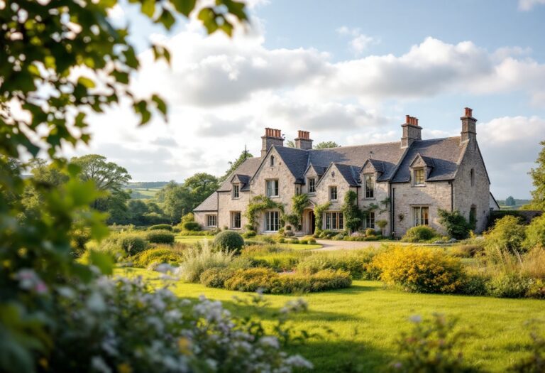 Beautiful farmhouse in Moray featuring a heated outdoor pool