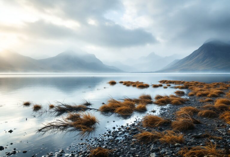 Coffins seen in a loch during Celebrity Traitors filming