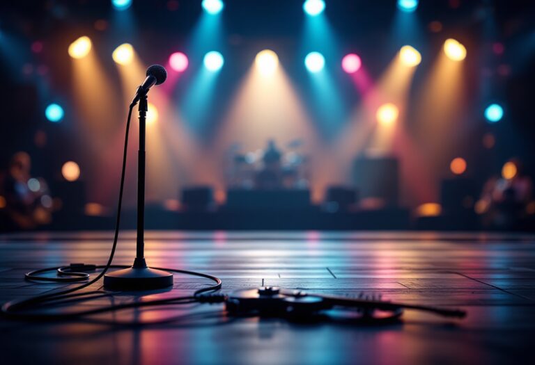 Gary Barlow performing live at P&J Live venue