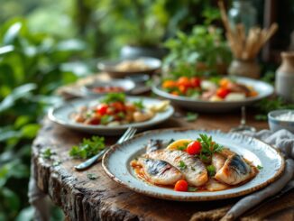Delicious fish-based meals promoting healthy eating