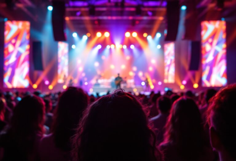 Olly Murs performing live during his tour in Aberdeen