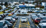 Inverness headquarters with parking fines notice