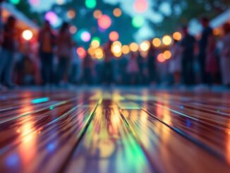 Ravers enjoying a vibrant night at Aberdeen's Clubland event