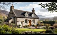 A couple celebrating their win in Scotland's Home of the Year