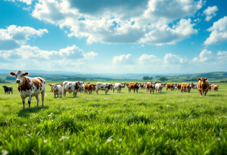 Showcasing top cattle breeds at Stirling Mart event