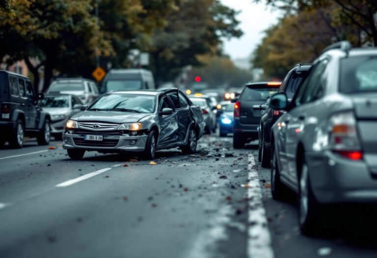 Serious road accident causing traffic disruption in Inverness