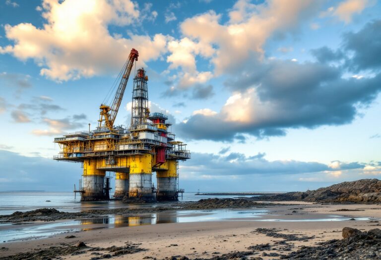 Donald Trump speaking about Aberdeen's oil potential