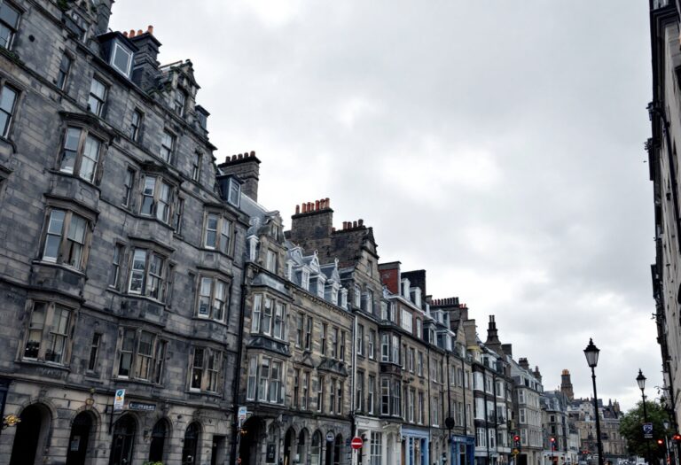 Uber vehicle navigating Aberdeen streets under regulations