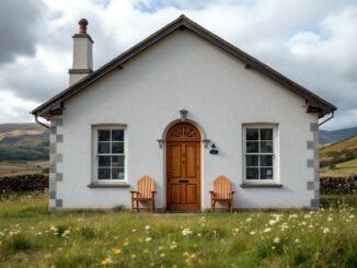 Former schoolhouse nestled in Aberdeenshire countryside