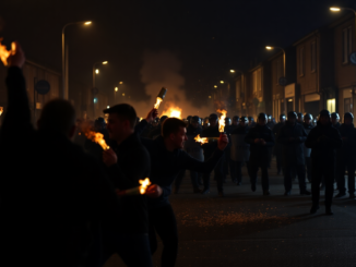 ballymena unrest escalates into third consecutive night of violence 1749693682
