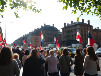 belfast protests conclude peacefully while tensions continue to rise across northern ireland 1749759118