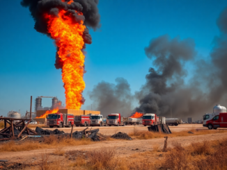 massive fire erupts at tehran oil depot following israeli airstrike 1749976642