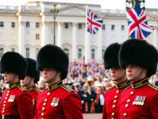 the kings birthday parade a solemn tribute amid celebration in 2025 1749868222