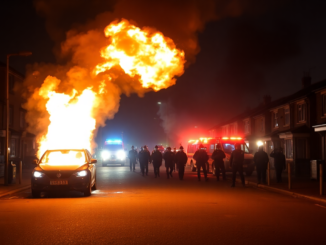 violence erupts again in ballymena northern ireland as rioters clash with police 1749606400