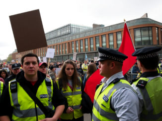 clashes erupt in london as protests against asylum hotel escalate python 1754148285