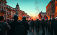 escalating protests in serbia prompt stern government response python 1755439307