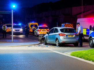 fatal car crash at bus stop in llandudno north wales python 1755272574