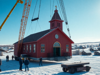 the fascinating relocation of kirunas iconic church python 1755604412