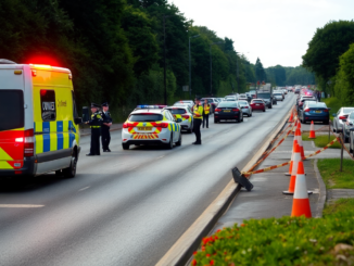 traffic chaos in cardiff following serious b4562 collision python 1754807078