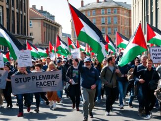 belfast sees large pro palestinian protests with boycott demands python 1757170980