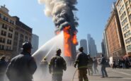 downtown building suffers major fire incident python 1758413544