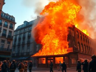 downtown fire latest updates and eyewitness accounts python 1758288689