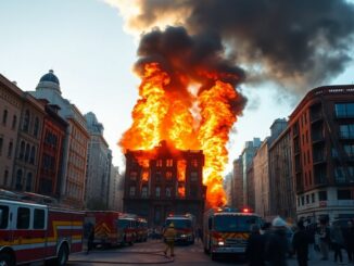 downtown fire prompts evacuation of local residents python 1758512540