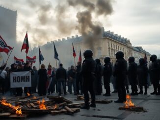 france sees widespread protests against macrons policies python 1758192843