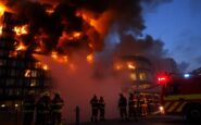massive fire breaks out in mixed use building in londons white city python 1757141489