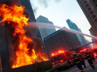 massive fire in downtown building raises alarm python 1758248241