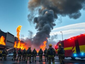 massive fire in downtown warehouse prompts emergency response python 1758523644