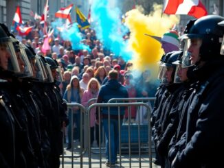 massive protests in london tommy robinsons supporters clash with police python 1757778806