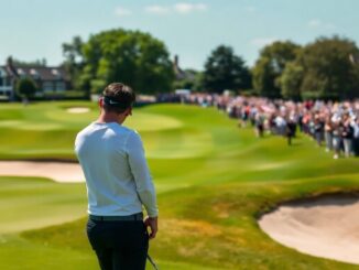 mcilroys challenging start at bmw pga championship after water mishap python 1757631558