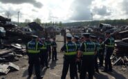 police intervention sparks outrage following disturbing incident at llandeilo scrap yard python 1758160307