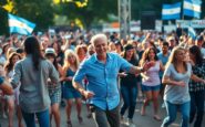 argentinas president joins concert dance amid economic struggles 1759871495