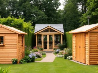 discover a stunning edinburgh garden featuring sheds and a charming summer house 1760849368
