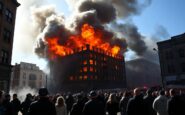 downtown fire results in injuries and widespread panic 1761138778